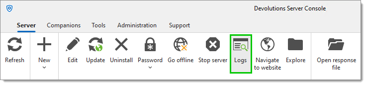 Server - Logs