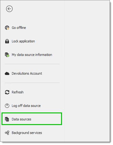 data sources