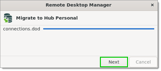 Migrating files...