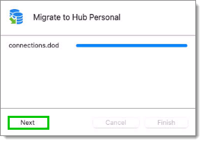 Migrating files...