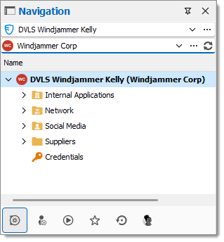 Navigation pane