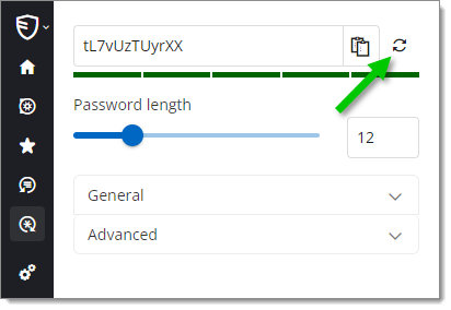 Generate password