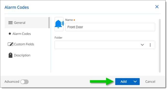 Examples of Information Fields to Fill In