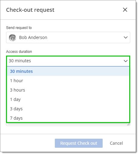 Access duration