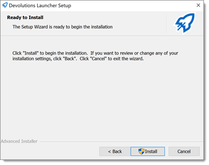 Click Install