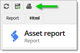 Refresh, Save as and Print options