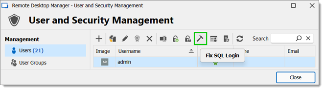 Administration – Users
