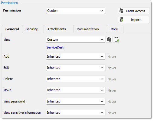 Telemark/Credentials/Admin – Permissions