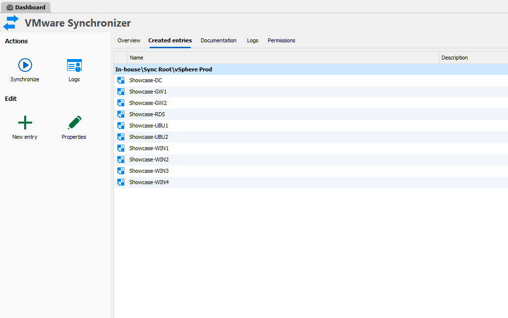 VMware Synchronizer